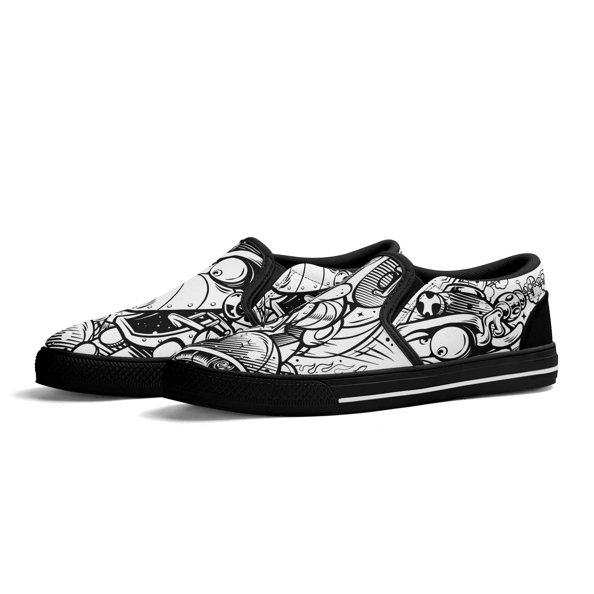TATSUNOKO STREET　スリッポン（Canvas Slipon Black）