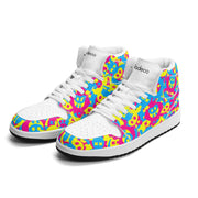 TATSUNOKO STREET　PUハイカットスニーカー（PU High Cut sneakers White）